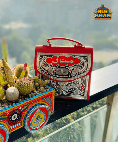 CustomizedHandmadeHandbag10133 - Gul Khan Truck Art