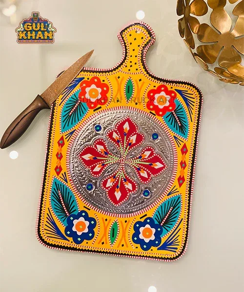 Cutting Board 001 - Gul Khan Truck Art