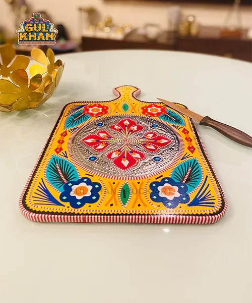 Cutting Board 001 - Gul Khan Truck Art