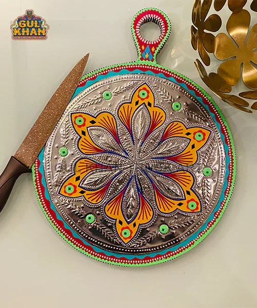 Cutting Board 002 - Gul Khan Truck Art