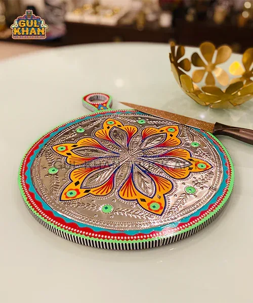 Cutting Board 002 - Gul Khan Truck Art