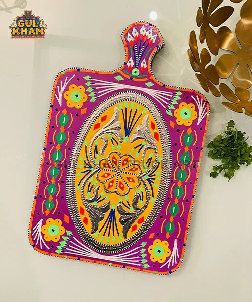 Cutting Board 003 - Gul Khan Truck Art