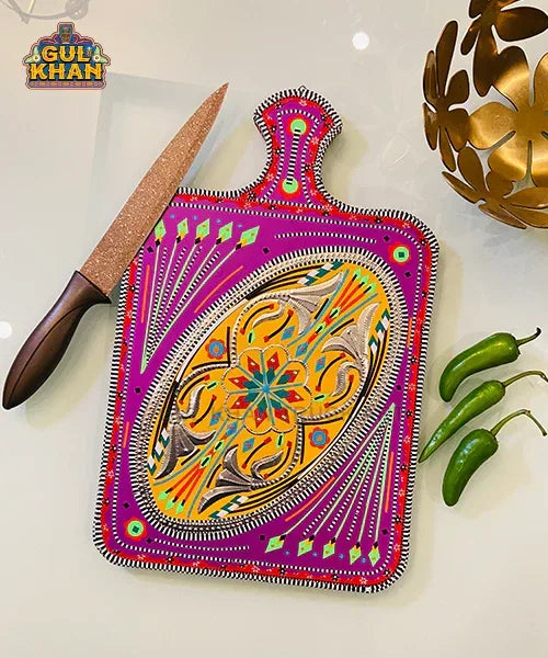 Cutting Board 007 - Gul Khan Truck Art