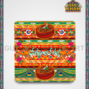 Digital Fridge Magnet 106 - Gul Khan Truck Art