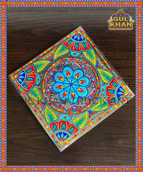 DishCoasterDesign0002 - Gul Khan Truck Art