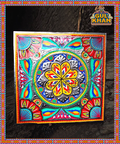 Dish Coaster Design 0003 - Gul Khan Truck Art