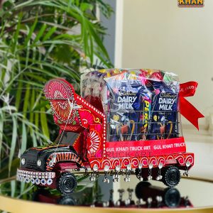 Food & Stationery Eid Basket 002 - Gul Khan Truck Art