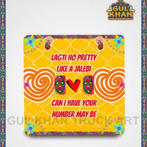 FridgeMagnet00023 - Gul Khan Truck Art