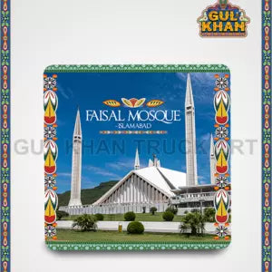 Fridge Magnet Design 0006 - Gul Khan Truck Art