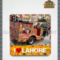 Fridge Magnet Design 0008 - Gul Khan Truck Art