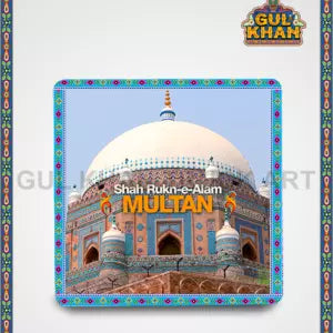 Fridge Magnet Design 0010 - Gul Khan Truck Art