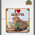 Fridge Magnet Design 0013 - Gul Khan Truck Art