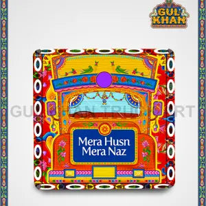 Fridge Magnet Design 0019 - Gul Khan Truck Art