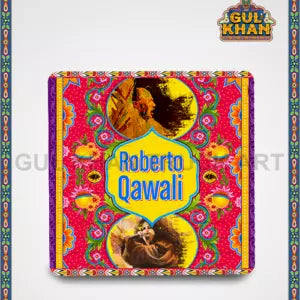 Fridge Magnet Design 0020 - Gul Khan Truck Art