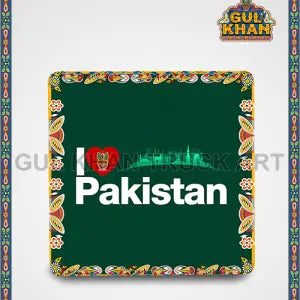 FridgeMagnetDesign7015 - Gul Khan Truck Art
