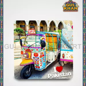 FridgeMagnetDesign7120 - Gul Khan Truck Art