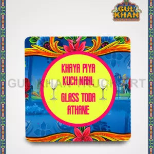 Fridge Magnet design 6644 - Gul Khan Truck Art
