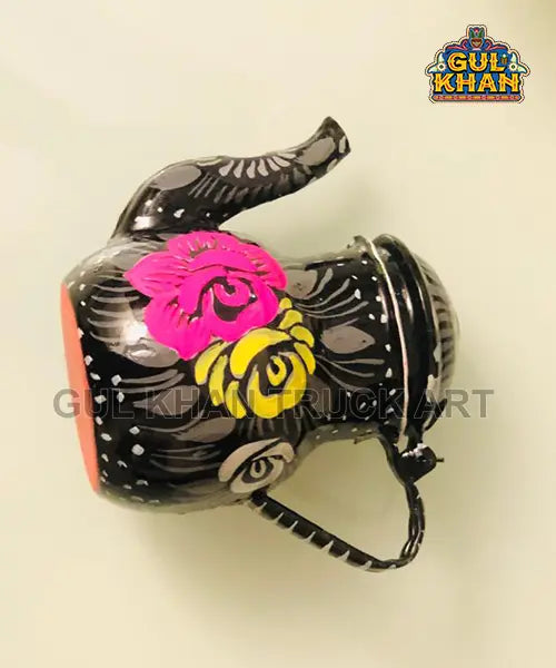 Gray Scale Chainak Design 1140 - Gul Khan Truck Art