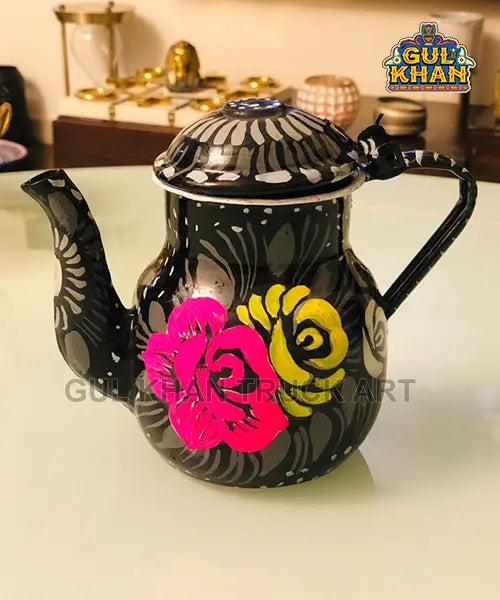 Gray Scale Chainak Design 1140 - Gul Khan Truck Art