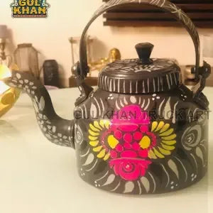Gray Scale Kettle Design 0032 - Gul Khan Truck Art