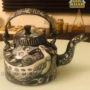 Gray Scale Kettle Design 0032 - Gul Khan Truck Art