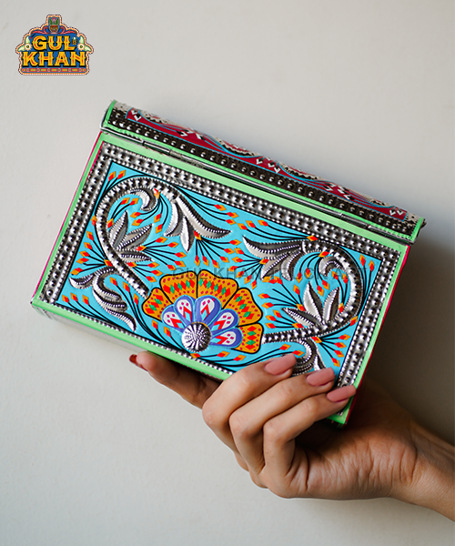 HandmadeClutch10092 - Gul Khan Truck Art