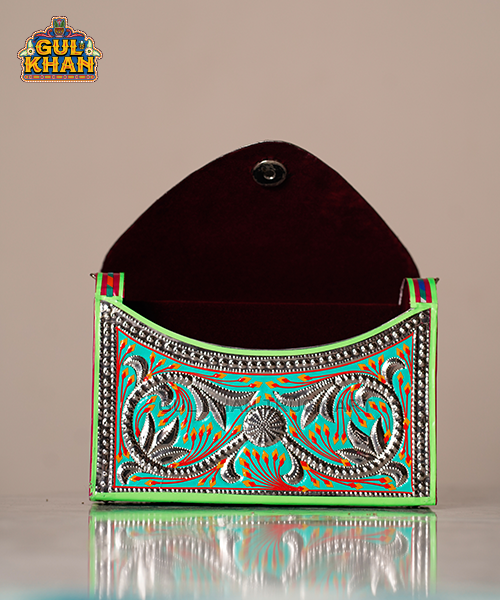 HandmadeClutch10093 - Gul Khan Truck Art