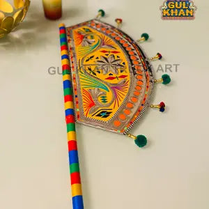 HandmadeFanDesign00014 - Gul Khan Truck Art