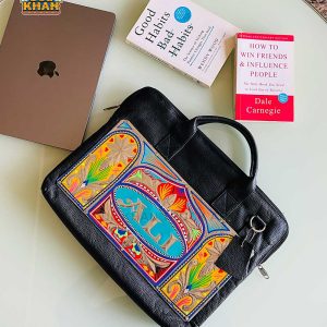 Handmade Laptop Bag ( Chamakpatti)