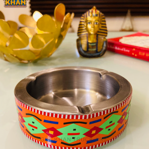HandmadeSteelWasteBin05 - Gul Khan Truck Art
