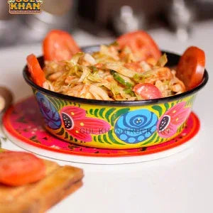 Handpainted Bowl 003 - Gul Khan Truck Art