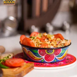 Handpainted Bowl 004 - Gul Khan Truck Art