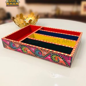 Handpainted Cutlery Tray 001