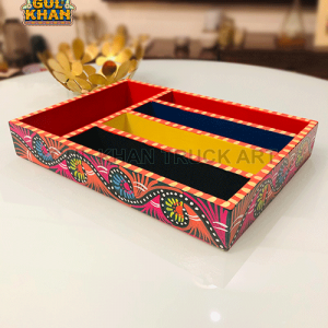 Handpainted Cutlery Tray 001