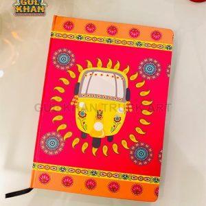 Hardcover Notebook Design 002 - Gul Khan Truck Art