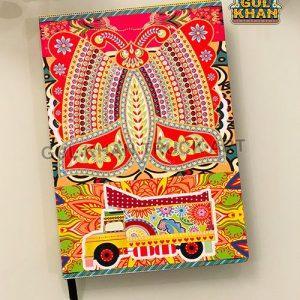 Hardcover Notebook Design 004 - Gul Khan Truck Art