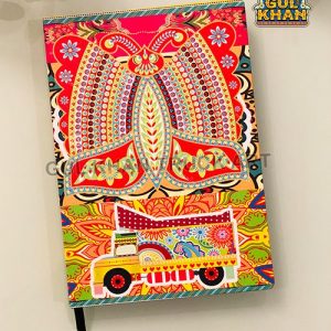 HardcoverNotebookDesign004 - Gul Khan Truck Art