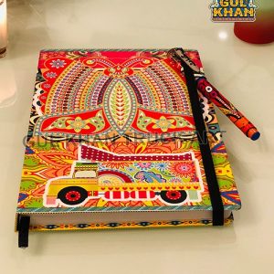 HardcoverNotebookDesign0042 - Gul Khan Truck Art
