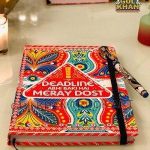 Hardcover Notebook Design 005 - Gul Khan Truck Art