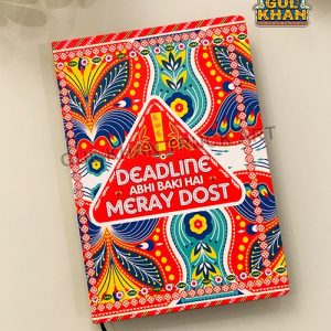HardcoverNotebookDesign005 - Gul Khan Truck Art