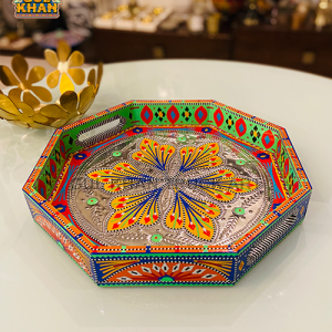 HexagonChamakpattiTray0044 - Gul Khan Truck Art