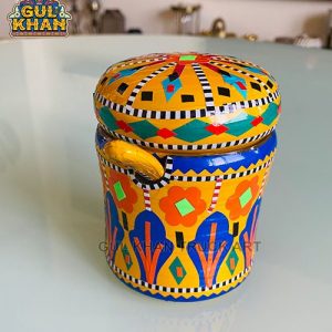 Sugar Pot /Jam Jar 002 - Gul Khan Truck Art