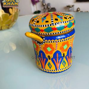 Sugar Pot /Jam Jar 002 - Gul Khan Truck Art