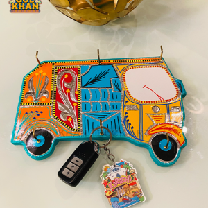 Key Holder Design (Rickshaw) Shape 2249 - Gul Khan Truck Art