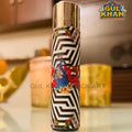 Lighter Design 103 (Black & White Stripes with Floral Patterns) - Gul Khan Truck Art