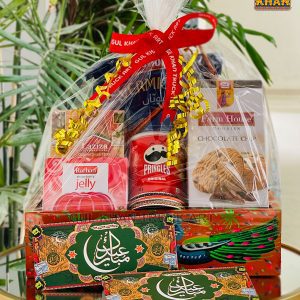 Mini Handpainted Tray Eid Basket 003 - Gul Khan Truck Art