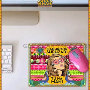 Mousepad Design 0015 - Gul Khan Truck Art