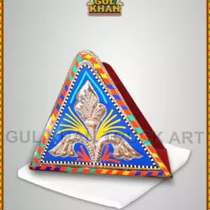 Napkin Holder Design 1113 - Gul Khan Truck Art