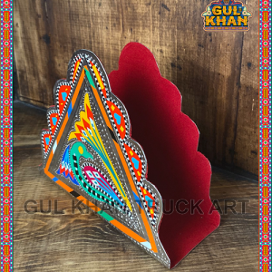 Napkin Holder Design 1118 - Gul Khan Truck Art