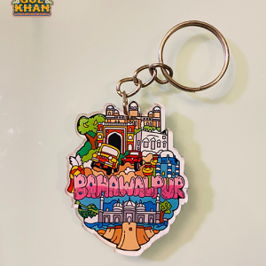 Bahawalpur Premium Acrylic Key Chain - Gul Khan Truck Art